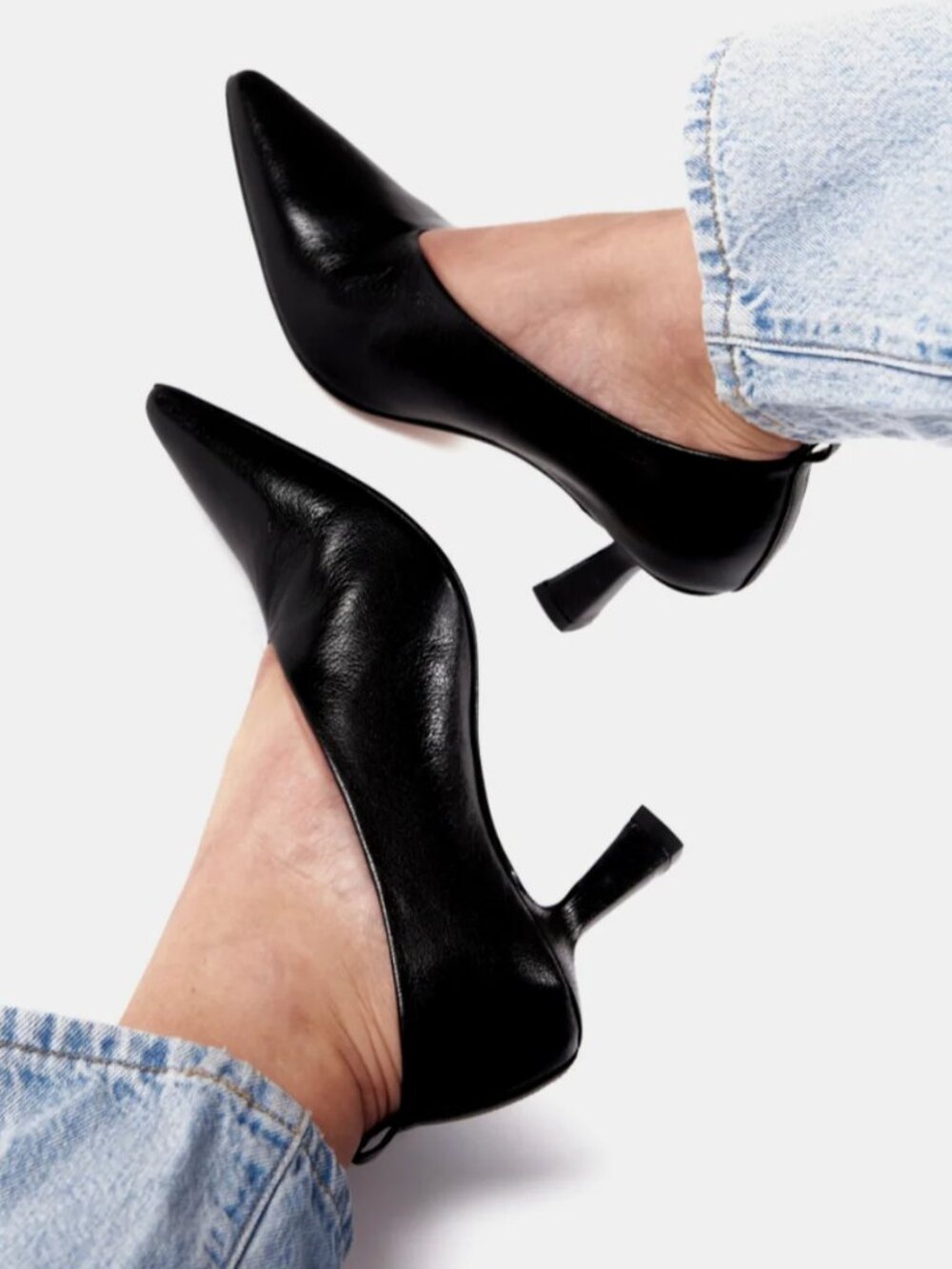 Ivylee "Vivienne" Pumps in Black, size 39 (fits 38.5)